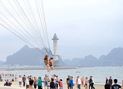 Phạt 21 triệu đồng công ty có dù lượn lao vào du khách ở Hạ Long