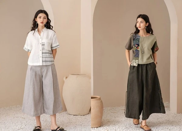 Trẻ trung và cá tính với quần culottes