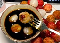 Loạt món ăn từ vải gây hoang mang: Người chấm xì dầu, người trộn với... ớt tỏi