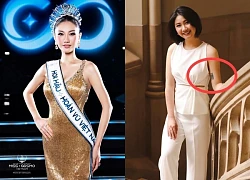 Tân Hoa hậu Hoàn vũ Việt Nam Phương Linh lên tiếng khi bị phát hiện có hình xăm