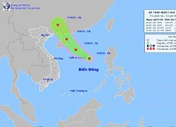 Tin mới nhất về áp thấp nhiệt đới trên Biển Đông