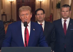 Tổng thống Trump hé lộ mục tiêu bị phá hủy nặng nề nhất trong cuộc không kích Iran