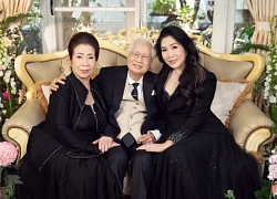 Bố mẹ NSND Hồng Vân rạng rỡ bên con cháu trong hình ảnh kỉ niệm 60 năm ngày cưới