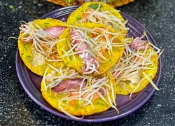 Bữa tối chán cơm thử làm ngay món bánh siêu giòn ngon, ăn mãi không chán