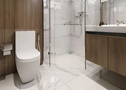Cách thiết kế vách ngăn cho nhà vệ sinh nhỏ hẹp