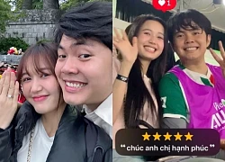 Cặp nhạc sĩ - diễn viên Vbiz lộ diện sau màn cầu hôn gây bão, tướng phu thê thấy rõ!