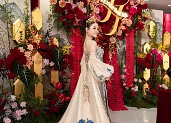 Danh tính cô dâu Sài Gòn xinh đẹp, đội trên đầu vương miệng làm từ 10 cây vàng "gây bão" MXH