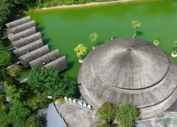 Độc đáo kiến trúc nhà tre gần Vườn Quốc gia Cúc Phương