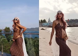 Hoa hậu H'Hen Niê khoe vóc dáng mẹ bầu đỉnh cao