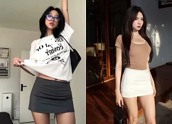 Mặc gì với chân váy ngắn chữ A để tôn dáng, ưa nhìn?