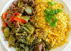 Mẹo làm cơm rang dưa bò đúng điệu, chuẩn vị Hà Nội ngon nức lòng