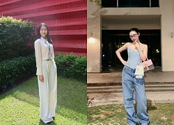 Quần ống rộng giúp nàng vừa thoải mái vừa thời thượng