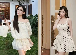 Váy chấm bi là 'chân ái' cho cô nàng nữ tính