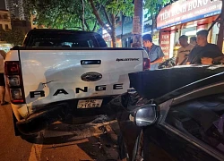 Vụ ô tô mất lái tông hàng loạt xe máy: Tài xế là cán bộ công an, có nồng độ cồn