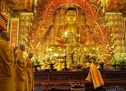 Hàng ngàn chùa thỉnh chuông sáng 1/7, cầu quốc thái dân an