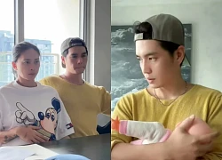 Huy Trần tập chăm con, chuẩn bị đón thiên thần nhỏ, Ngô Thanh Vân tá hỏa