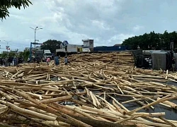 Lật xe chở keo, một thiếu niên t.ử von.g