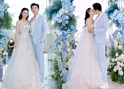 Midu khoe nhan sắc rạng rỡ trong "tiệc cưới lần 2" với chồng thiếu gia