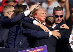 Ông Trump chả.y má.u nhiều sau vụ á.m sá.t hụt, trợ lý tưởng trúng nhiều phát đạn
