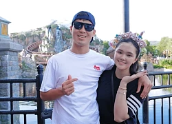 Quỳnh Anh lộ diện xinh đẹp bên Duy Mạnh sau vụ bị chê mặc xấu, đây mới là khí chất tiểu thư Hà thành