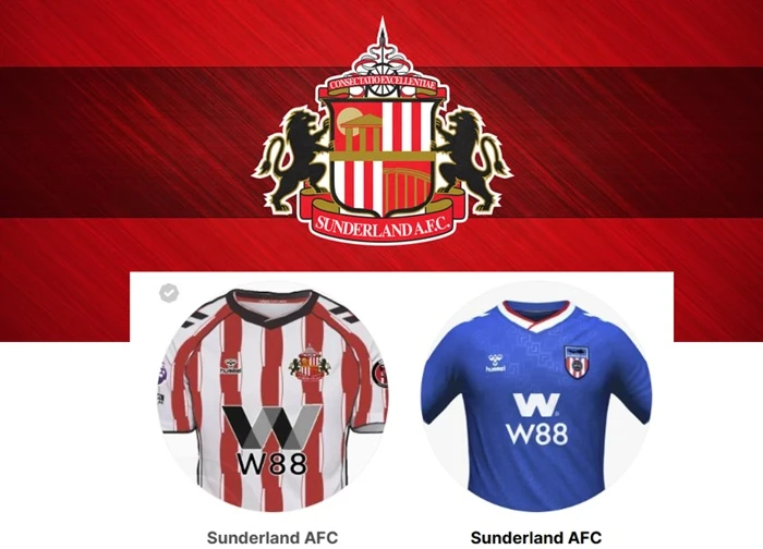 Sunderland ra mắt áo đấu mùa giải 2025 - 2026