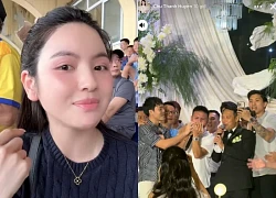 Vợ Quang Hải gây tranh cãi vì đưa cả ekip đi ăn cưới, quay clip để bán hàng
