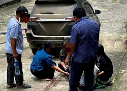 Bé gái 3 tuổi bị ô tô cán tử vong thương tâm ở sân trung tâm y tế
