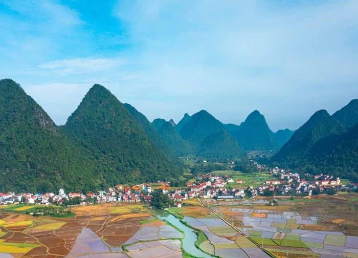 Bức tranh đa sắc của thung lũng Bắc Sơn