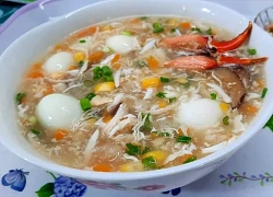 Cách làm súp cua đơn giản