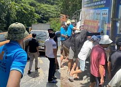 Đoàn xe cứu trợ vùng lũ gặp tai nạn liên hoàn 1 người bị thương, nguyên nhân sốc