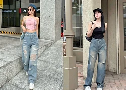 Khi sự bụi bặm lên ngôi cùng quần jeans rách