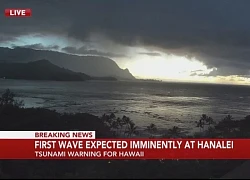 Sóng thần cao 1,5 m đổ bộ Hawaii