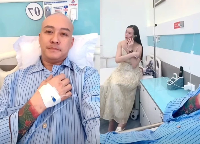 Tuấn Hưng nhập viện