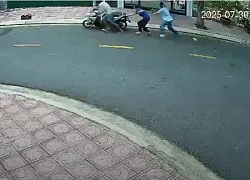 Hai mẹ con giằng co với tên trộm xe máy bất thành