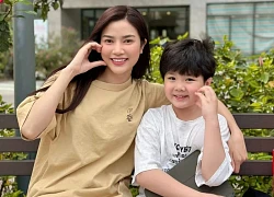 Trọng Lân - Anh Đào quấn quýt bên các con ở hậu trường Cầu vồng ở phía chân trời