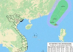 Áp thấp nhiệt đới đổi hướng liên tục, khả năng mạnh thành bão trong 24 giờ tới
