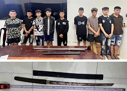 Bắt giữ 9 đối tượng dùng hung khí "nói chuyện" trong đêm