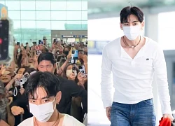 Kinh hoàng cảnh V (BTS) bị fan lao vào xô đẩy, sân bay náo loạn như "zoombie" vỡ trận