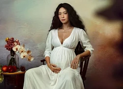 Mẹ bầu Ngô Thanh Vân tung bộ ảnh để đời, gọi thiên thần nhỏ trong bụng là "cột mốc tự hào"