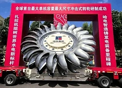 Trung Quốc đưa tua bin thủy điện lớn nhất thế giới đến Tây Tạng
