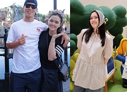 Vợ Duy Mạnh 'tát vào mặt' người chê, cười hết cỡ cạnh chồng, lộ điểm gây sốt