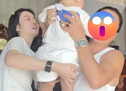 Vợ Quang Hải &#8216;đột kích&#8217; quay video bố chồng, thái độ phụ huynh gây chú ý
