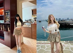 4 công thức phối đồ trẻ trung, nữ tính từ chân váy kẻ ca rô