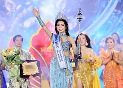 Ca sĩ Ngọc Sơn trao vương miện hoa hậu cho nữ giám đốc 37 tuổi