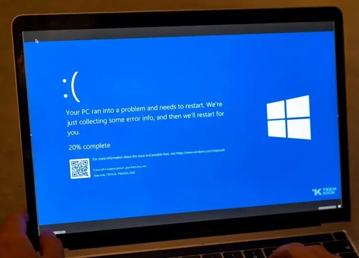 Màn hình 'chết chóc' BSOD mới có thể gây nhầm lẫn