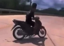 Nam thanh niên nhờ bạn quay clip đi xe lạng lách đăng Facebook "câu like"