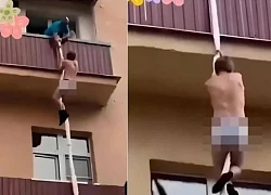 Ngoại tình bị phát hiện, người đàn ông có màn "tẩu thoát" giữa ban ngày gây chấn động