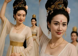Nhan sắc thật của Hằng Nga được phục dựng nhờ AI, cả châu Á chỉ có duy nhất 1 người đúng chuẩn "xé cổ tích bước ra"