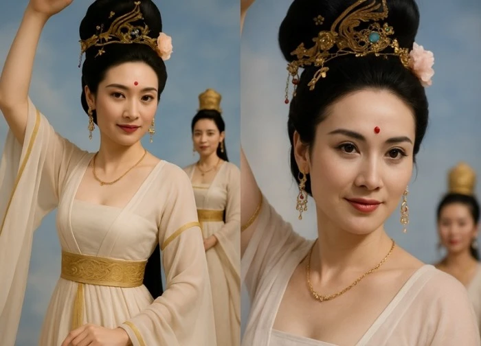 Nhan sắc thật của Hằng Nga được phục dựng nhờ AI, cả châu Á chỉ có duy nhất 1 người đúng chuẩn "xé cổ tích bước ra"
