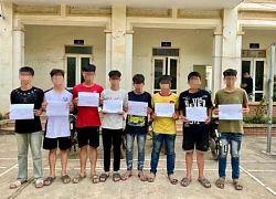 Triệu tập nhóm thanh thiếu niên mang hung khí, gây rối trật tự công cộng